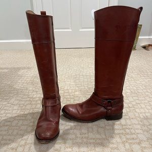 Tall Frye boots